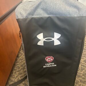 Under Armour Black and Silver Backpack